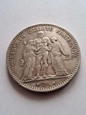 Francja 5 Franków Herkules 1875 r