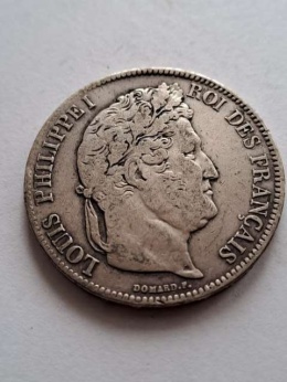 Francja 5 Franków Louis Philippe I 1833 r