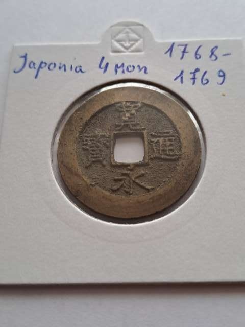 Japonia 4 Mony 1768-1769 r