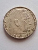 Niemcy 2 Marki Hindenburg 1938 r B