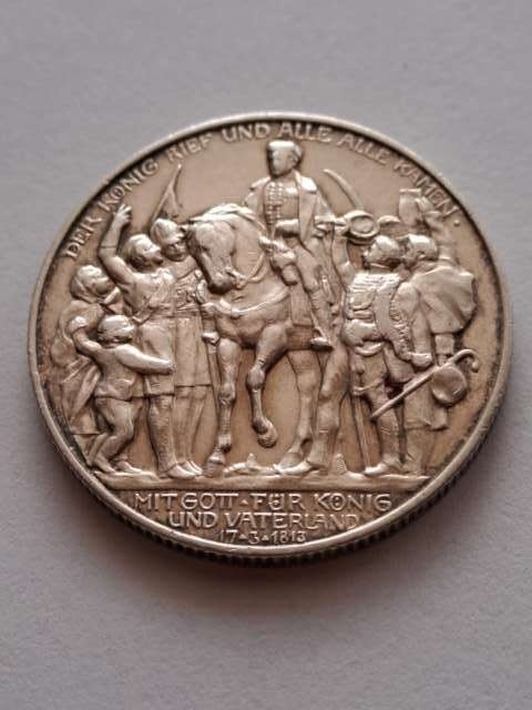 Niemcy 2 Marki Wojna z Francją 1913 r