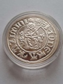 Replika kwartnika Kazimierza Wielkiego 2008 r