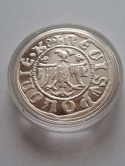 Replika kwartnika Kazimierza Wielkiego 2008 r