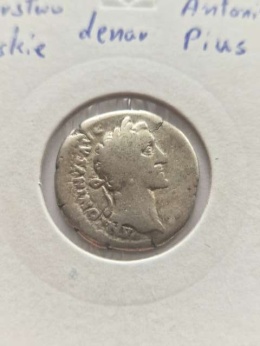 Rzym Denar Antoninus Pius 152-153 v.n.e
