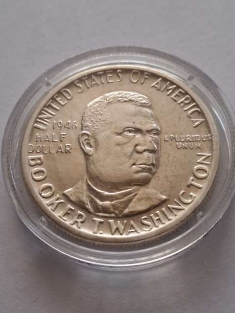USA 1/2 Dolara Booker T Washington 1946 r