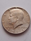 USA 1/2 Dollara Kennedy 1964 r