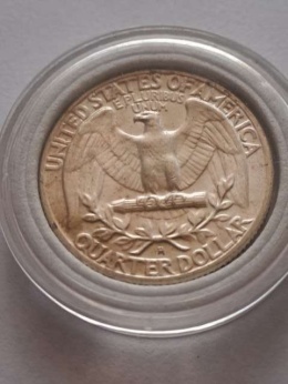 USA 1/4 Dollara Waszyngton 1964 r D