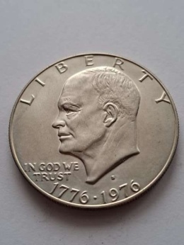 USA Dollar Eisenhower 1776-1976 r S