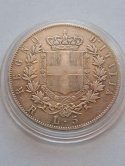 Włochy 5 Lir Emanuel II 1877 r
