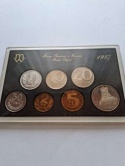 Zestaw rocznikowy 1987 r polskie lustrzanki