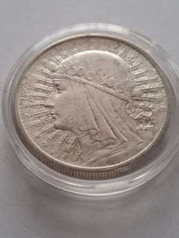 10 zł Głowa Kobiety 1932 r bez znaku