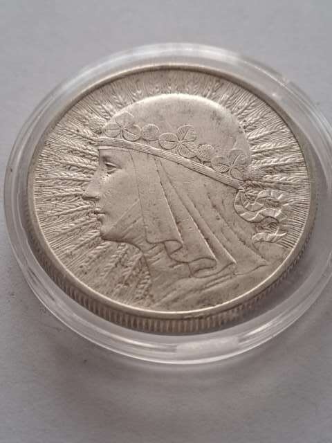 10 zł Głowa Kobiety 1932 r bez znaku