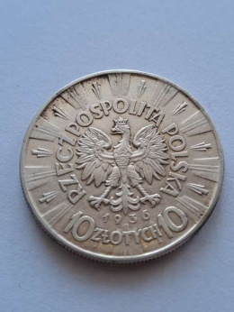 10 zł Józef Piłsudski 1936 r