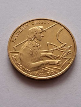 2 zł Fryderyk Chopin 1999 r