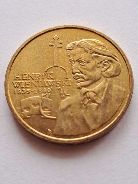 2 zł Henryk Wieniawski 2001 r
