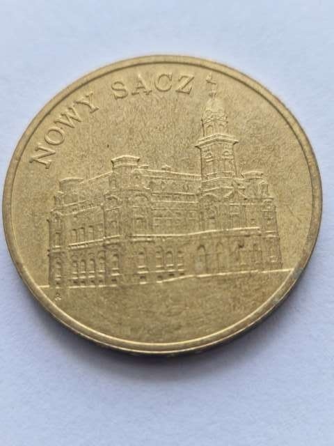 2 zł Miasta Historyczne Nowy Sącz 2006 r