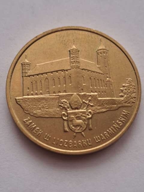 2 zł Zamek w Lidzbarku 1996 r
