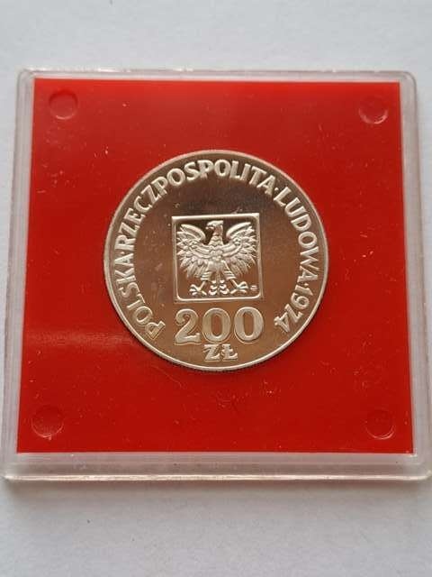 200 zł Mapka 1974 r Lustrzanka