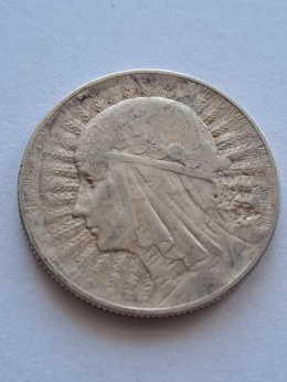 5 zł Głowa Kobiety 1933 r