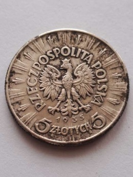 5 zł Józef Piłsudski 1935 r