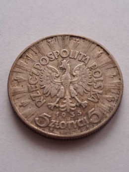 5 zł Józef Piłsudski 1935 r