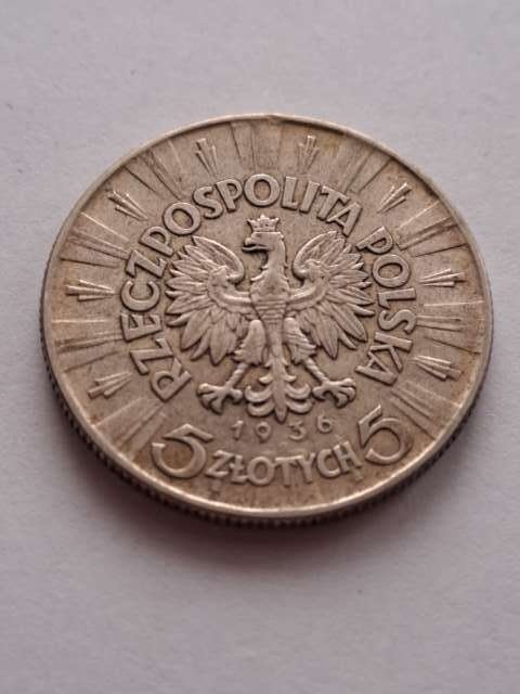 5 zł Józef Piłsudski 1936 r