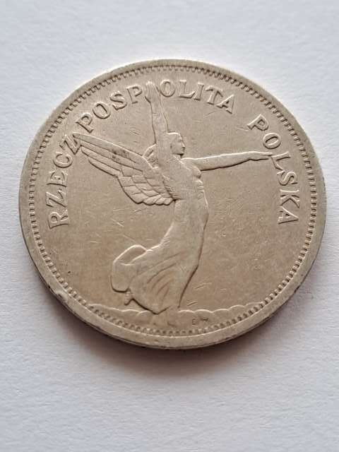 5 zł Nike 1928 rok bez znaku