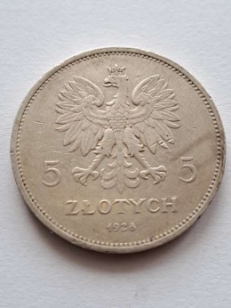 5 zł Nike 1928 rok bez znaku