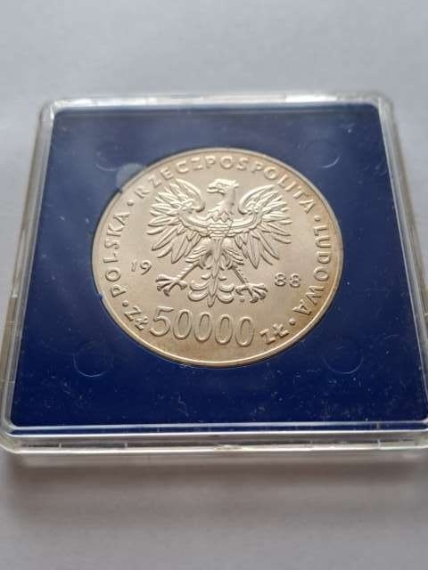 50 tys Józef Piłsudski 1988 r
