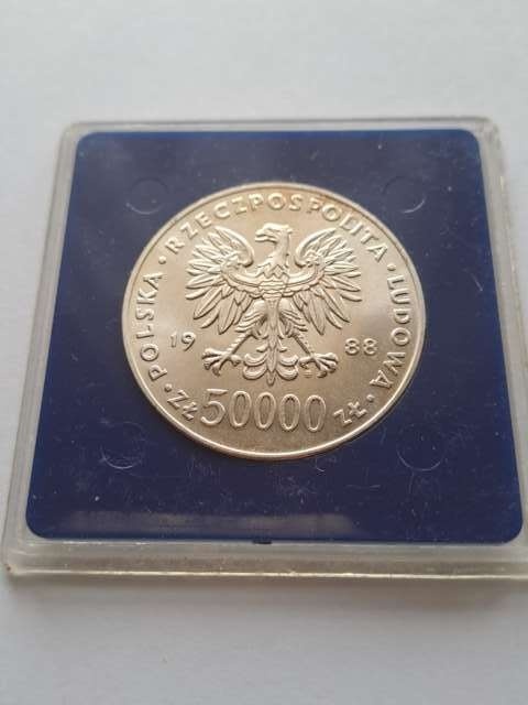 50 tys Józef Piłsudski 1988 r