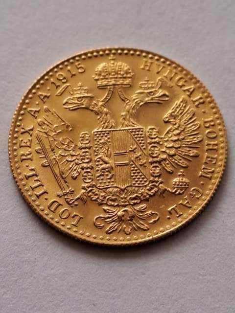 Austria Dukat 1915 r nowe bicie