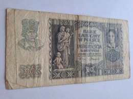 Banknot 20 złotych 1940 r seria G