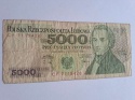Banknot 5000 zł Fryderyk Chopin 1988 r CP