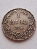 Finlandia 1 Markka Aleksander II 1890 r