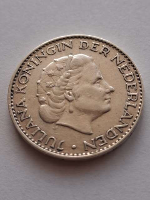 Holandia 1 Gulden Juliana 1958 r
