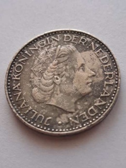 Holandia 1 Gulden Juliana 1969 r