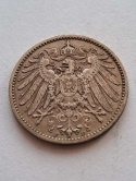 Niemcy 1 Marka Wilhelm II 1906 r F