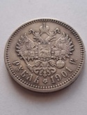 Rosja Rubel Mikołaj II 1901 r