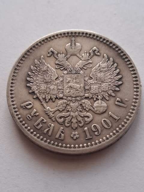 Rosja Rubel Mikołaj II 1901 r