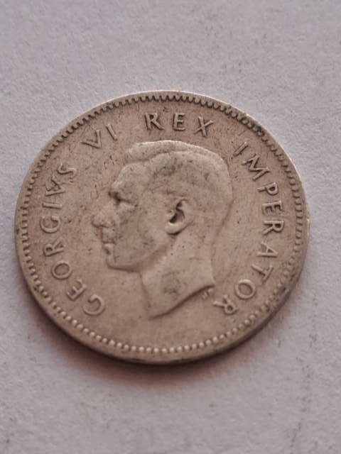 Suid Afrika 3 pensy Jerzy VI 1944 r