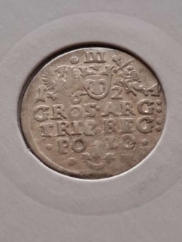 Trojak Zygmunt III Waza Kraków 1624 r