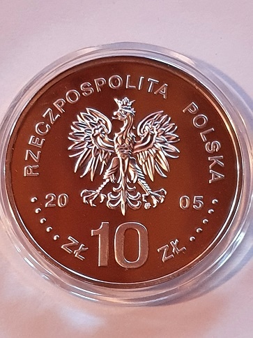 10 zł August II Mocny 2005 r
