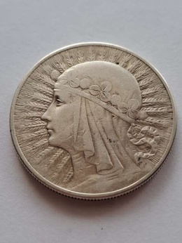 10 zł Głowa Kobiety 1932 r bez znaku