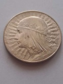 10 zł Głowa Kobiety 1933 r