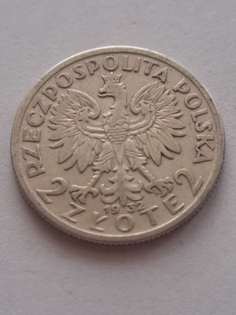 2 zł Głowa Kobiety 1932 r