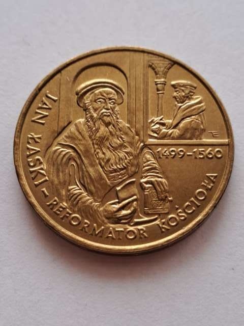 2 zł Jan Łaski 1999 r