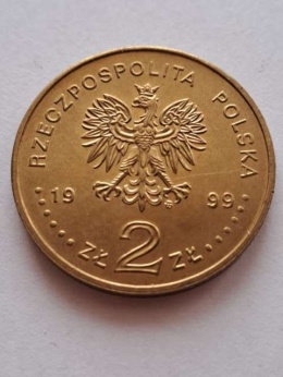2 zł Jan Łaski 1999 r