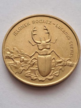 2 zł Jelonek Rogacz 1997 r