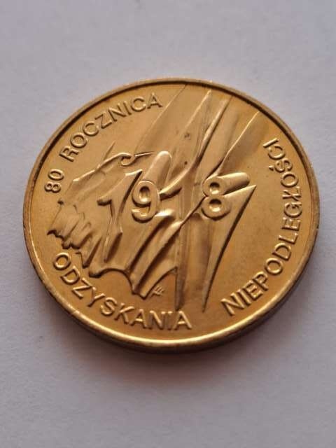2 zł Niepodległość 1998 r