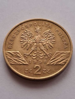2 zł Ropucha Paskówka 1998 r
